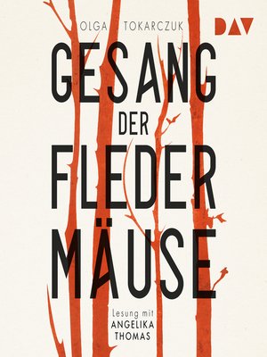cover image of Der Gesang der Fledermäuse